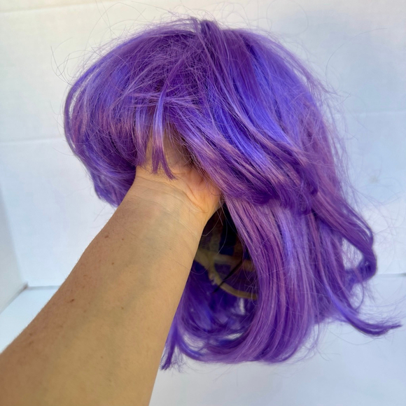 Costume, Masquerade, Steampunk Lace Corset, Sexy Halloween Wig, Women’s Bundle - Picture 11 of 13